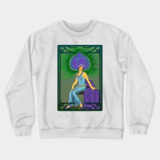 Poster Girl (sage) Crewneck Sweatshirt